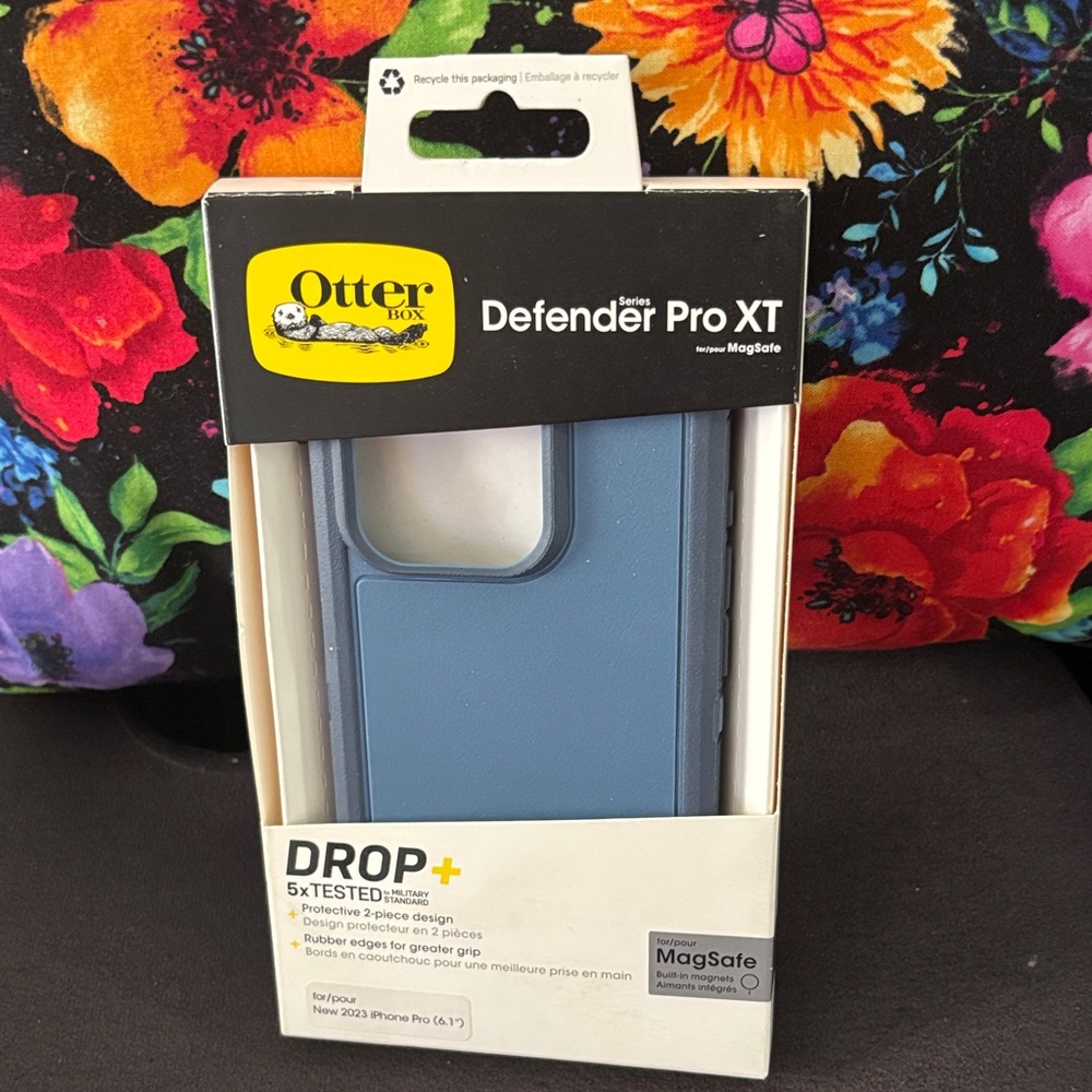 OtterBox Defender Pro XT iPhone Case - Slate Blue (6.1”)